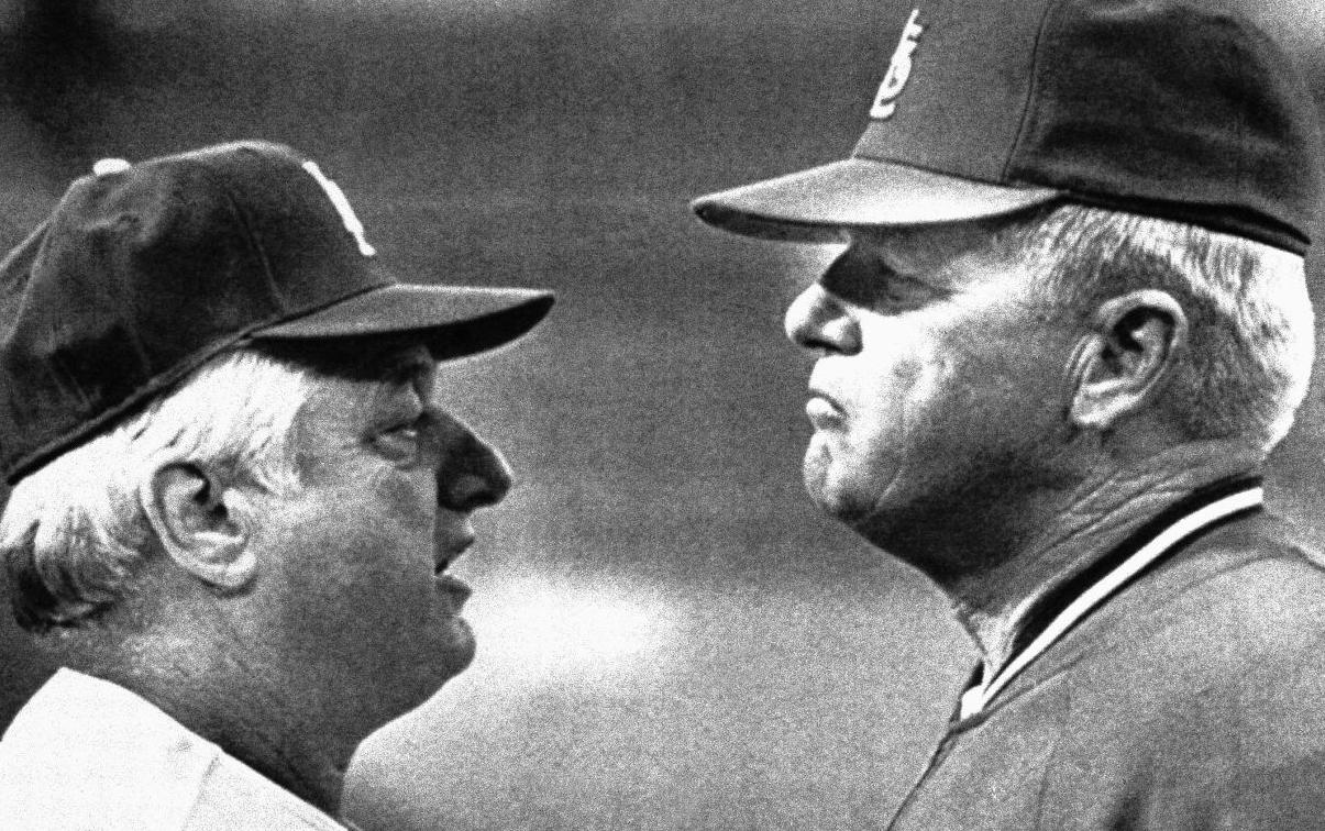 Tommy Lasorda, Whitey Herzog